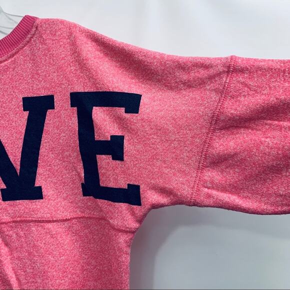 Derek Heart Graphic LOVE Long Sleeve Pullover Sweater Small - Picture 7 of 8